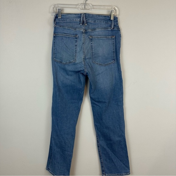 Good American | Medium Wash Good Straight Jeans Size 4 Women's - Picture 5 of 5